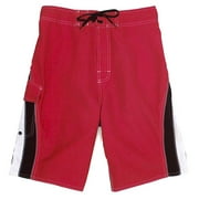 No Boundaries - Men's Wave Stripe Board Shorts