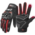 thumbnail image 1 of Guantes de moto KEMIMOTO para hombre con pantalla táctil y deportes al aire libre, 1 of 8