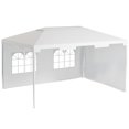 thumbnail image 1 of 10x13ft Party Tent Wedding Gazebo Outdoor Waterproof PE Canopy Shade, 1 of 10