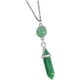 thumbnail image 1 of Collar para mujer, joyería para mujer, collar de piedra de cristal hexagonal para mujer, colgante de chakra de alambre envuelto natural irregular, joyería, cadenas de aleación, regalo de San Valentín,, 1 of 3