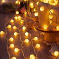 thumbnail image 3 of HIBIBUD Ambient Lighting,Elegant String Lights Permanent Outdoor Lights,Enrich Event Decoration Outside Lights for House,Style2,1.5m, 3 of 4