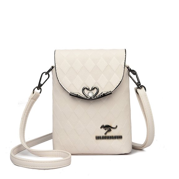 TAZAG Fashionable Diamond Women's Shoulder Bag Large Capacity Portable Small Shoulder Bag Mobile Bag