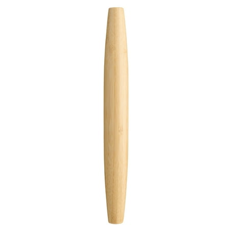 Mainstays Bamboo French Tapered Rolling Pin, 12 Inch