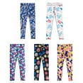 thumbnail image 3 of GYRATEDREAM 4-11Years Girls Athletic Dance Leggings, Running Active Yoga Tights Yoga Pants, 3 of 6