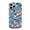 Blue, variant on for iPhone 14 Pro Case, Colorful Retro Oil Painting Printed Flower Phone Case for Girls Women, TPU Cute Curly Wave Edge Durable Protective Phone Cover for iPhone 14 Pro, Purple Bouquet