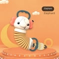 thumbnail image 1 of Children's Animal Accordion Baby Bedside Toy Pendant Cute Little Elephant Playing Violin Dog Pendant Musical Instrument Auditory Enlightenment, 1 of 4