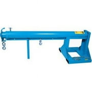 Vestil Manufacturing LM-1T-6-11 Forklift Telescoping Jib Boom Crane, 19 x 86 x 25.88 in. - 6000 lbs