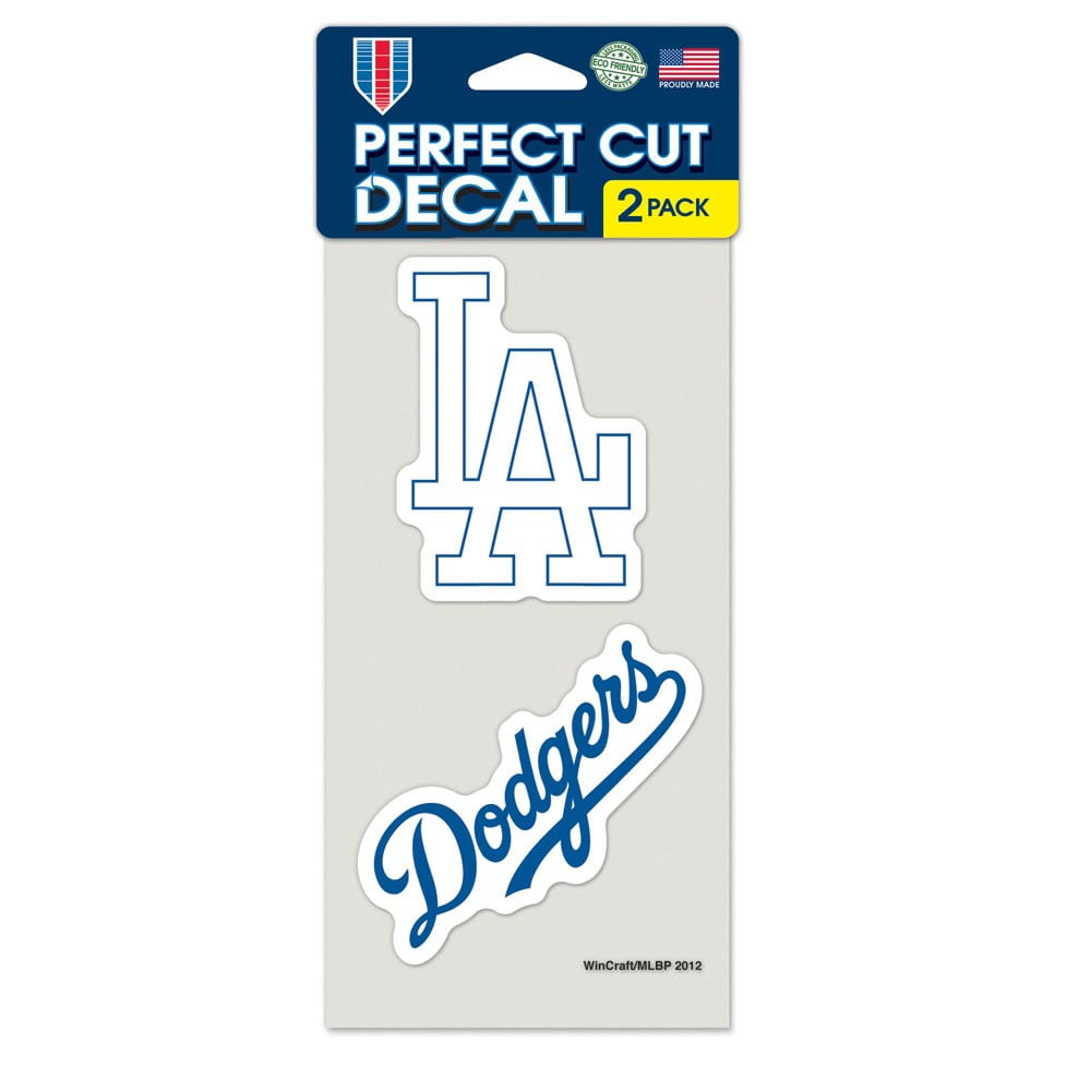 DODGERS 2PK DECAL