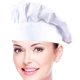 thumbnail image 1 of 2 uds sombrero de Chef elástico ajustable cocina sombreros de cocina kaili Sencillez, 1 of 4