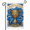 B, variant on XaaKee Garden Flags, Golden Tournament Sports Championship Yard Flag, Double-sided High-quality White Linen Small Garden Flags For Outside, Elegant Trophy Design 12x18Inch