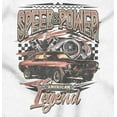 thumbnail image 2 of Speed Power American Legend Racecar Sweatshirt for Men or Women Brisco Brands L, 2 of 4