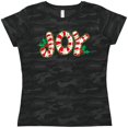 thumbnail image 3 of Inktastic Candy Cane Joy Women's T-Shirt, 3 of 5