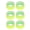 Fluorescent Yellow, variant on YAHHU Premium Pricing Labels 15000pcs Single Row Tag Paper 21x12mm (0.83 x 0.47 in), 3 Tubes, 10 Rolls/Tube, Fluorescent Green for Retail Supermarket Tagging