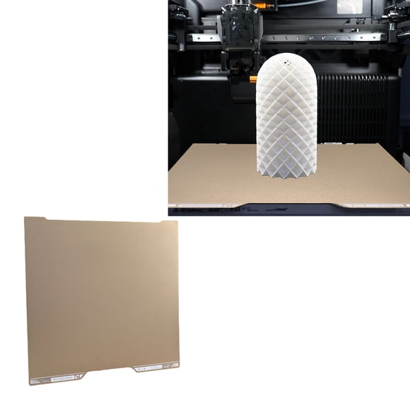 Cama De Impresión De Impresora 3D, Placa De Construcción De Impresora 3D Adherencia Diseño De Orificio De Posicionamiento Fácil Extracción Del Modelo Para La