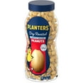 (4 pack) PLANTERS Lightly Salted Dry Roasted Peanuts, Party Snacks