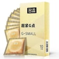 thumbnail image 1 of 10Pcs Small Size Ultra Thin Latex Condom Men Products Tight Condoms Spike, 1 of 2