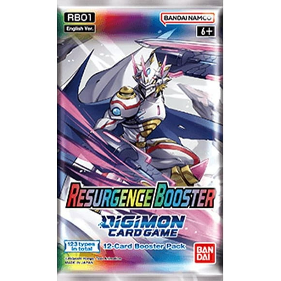 DIGIMON TCG: BOOSTER PACK - RB01 Resurgence Booster