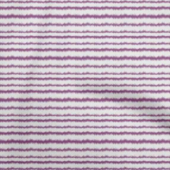oneOone Polyester Spandex Purple Fabric Asian Ikat Sewing Material Print Fabric By The Yard 56 Inch Wide