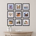thumbnail image 3 of MelanncoS9 13X13 MATTED 8X8 MDF FRAMES- BLCK, 3 of 7