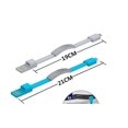 thumbnail image 3 of Cable de datos de carga rápida portátil Usb C para pulsera, cable de carga plano para teléfono para exteriores de 7 pulgadas (paquete de 2), 3 of 5