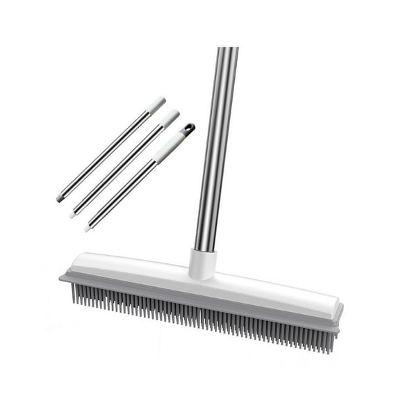 FESTFENDS 1Pack Carpet Scrubbing Brush Plastic Hair Removal Brush for Pet Owners and Cleaning