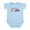 Sky Blue, variant on CafePress - Biker Baby Infant Bodysuit - Baby Light Bodysuit, Size Newborn - 24 Months