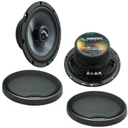 Fits Nissan Altima 2002-2016 Front Door Replacement Harmony HA-C65 Speakers New