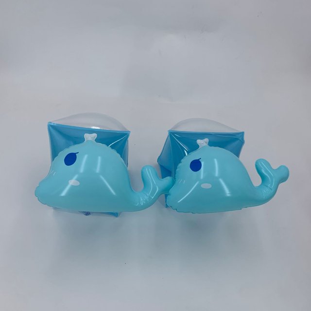 2 uds brazaletes para niños brazaletes para nadar brazaletes para nadar brazaletes flotantes tubos flotantes brazaletes para nadar inflables Rojo Verde
