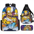 thumbnail image 1 of The Simpsons Children'S Backpack Primary And Secondary School Students Printed Schoolbag 7 -WEVALLEY, 1 of 2