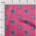 thumbnail image 1 of oneOone Organic Cotton Voile Fabric Floral Block Print Fabric BTY 42 Inch Wide, 1 of 4