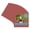 Brick Red, variant on Maroon Red Picture Frame Mat for 26x26 Frames - Heart Opening for 21x21 Photos - 25 Mats