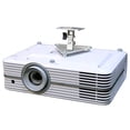 thumbnail image 1 of PCMD, LLC. Projector Ceiling Mount Compatible with Optoma UHD30 UHD380X UHD42 UHD50X UHD52ALV (5-Inch Extension), 1 of 4