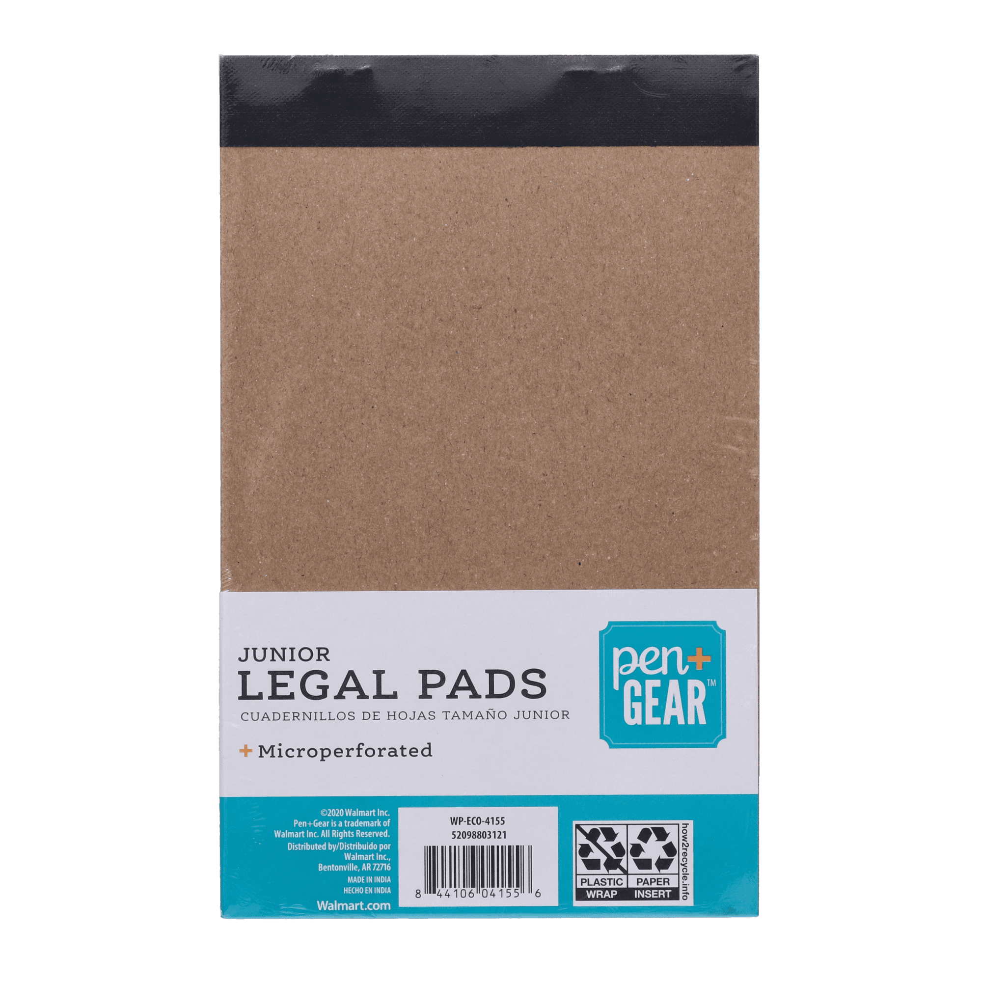 Pen + Gear Jr. Legal Pads, White Color Paper, 50 Sheets, 3 Pen + Gear Jr. Legal Pads, White Color Paper, 50 Sheets, 3