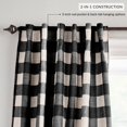 thumbnail image 3 of Cortina de ventana Elrene Home Fashions Farmhouse Living Grainger, 3 of 7
