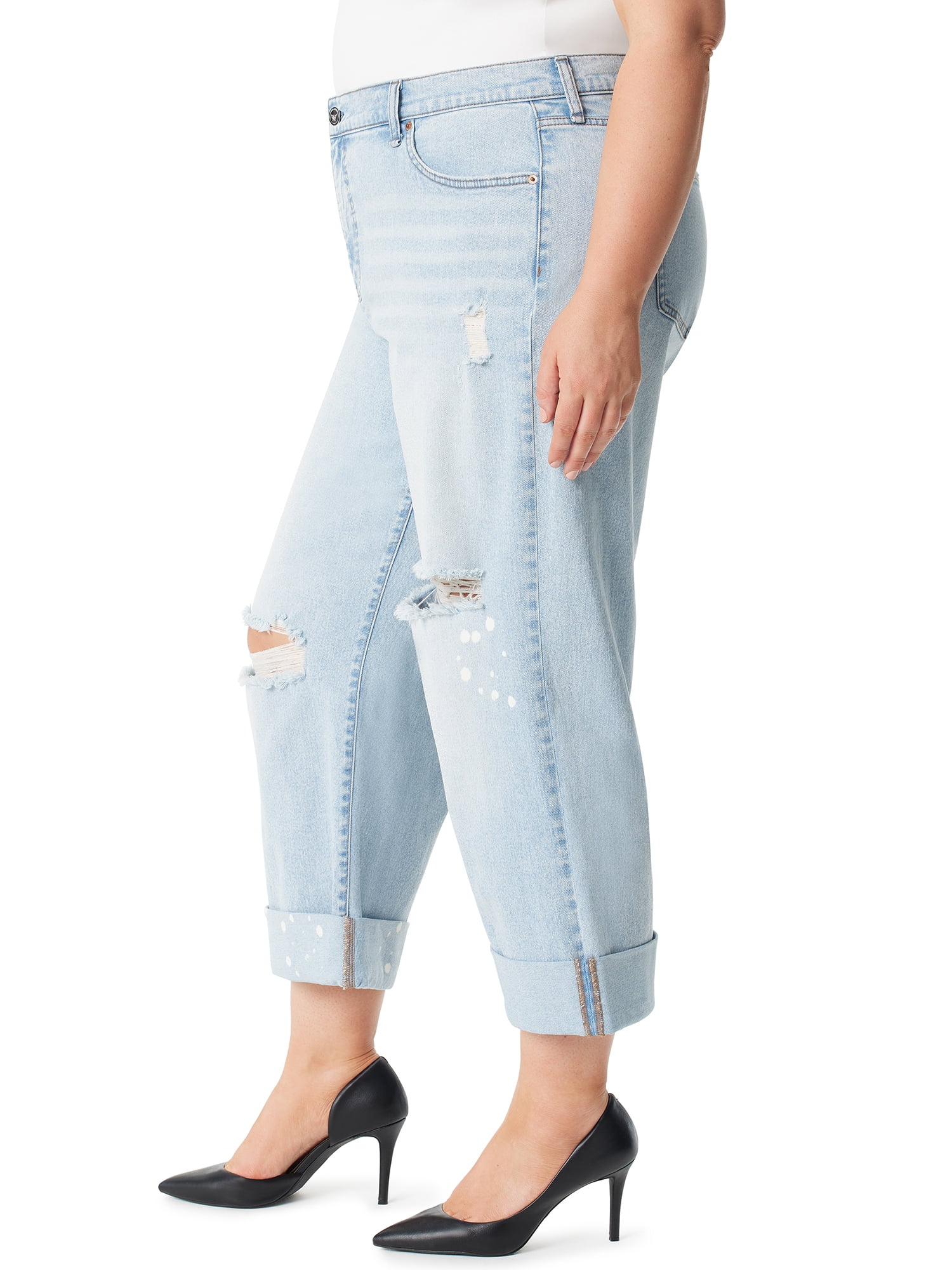 Jessica Simpson Women's Zinnia Boyfriend Jeans
