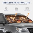 thumbnail image 4 of Bingfone Cartoon Cooking Cat Windshield Sun Shade 2-Piece Foldable Car Front Window Sunshade for Most Sedans SUV Truck-Medium, 4 of 6