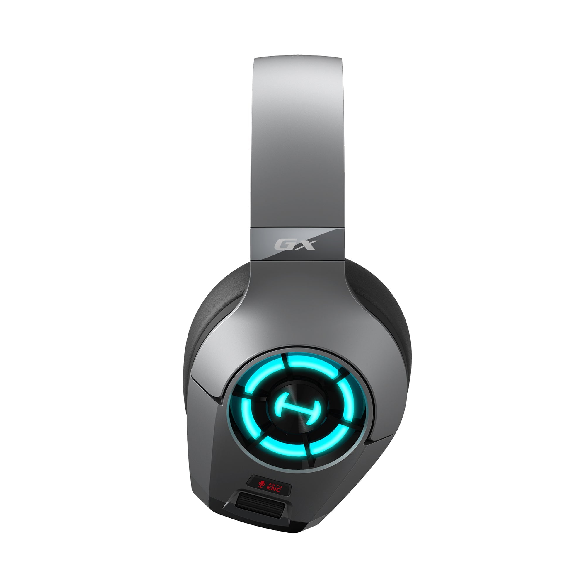 HECATE GX Wired Gaming Headset with Noise Cancelling and Microphone for PS4/ PS5/ PC/Switch/Xbox Gamepad - Hi-Res Audio - USB/Type-C/3.5mm - RGB Lighting - 50mm Driver
