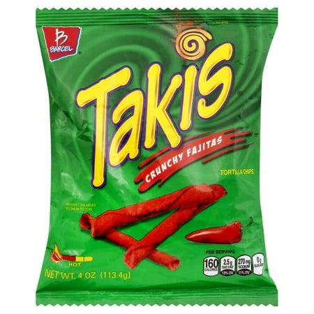 Barcel Usa Takis Tortilla Chips 4 Oz