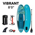 thumbnail image 1 of Aqua Marina - 2022 VIBRANT 8' Youth Inflatable Stand Up Paddle Board (iSup), 1 of 8