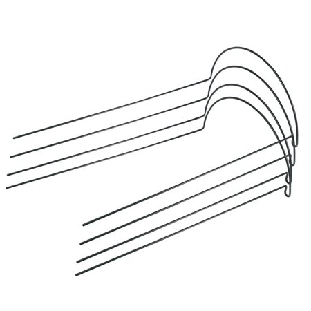 4 Pcs Plant Support Stakes Ring Cage Metal Garden Plant Stake
