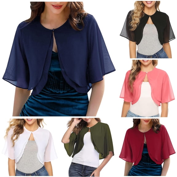 Shawl Women's Elegant Women's Elegant Cardigan Silk Quilted Vest Thin Sleeve Jacket Elegant Cardigan Wedding Cover Dress Beach Summer Outer for Women XL