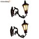 thumbnail image 2 of Lámpara de pared de 2 piezas para casa de muñecas, candelabro de jardín, mesa de arena, luz Led, Material de decoración para casa de muñecas, Blanco cálido, 2 of 4