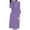 Purple, variant on Kmdttou Women Solid Color Semi High Neck New Mid To Long Slim Sleeve With Knitted Long Sleeved Dress Inside The Head,Fashionable Casual Dresses for Women 2025