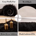 thumbnail image 4 of Tapis en Fausse Fourrure Doux et Moelleux, 4 of 5