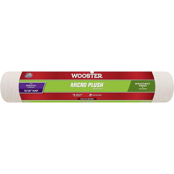 Wooster R235-14 Micro Plush Paint Roller, 14 Inch