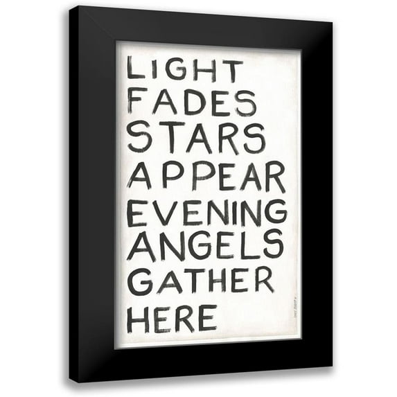 Shamp, Cindy 12x18 Black Modern Framed Museum Art Print Titled - Light Fades