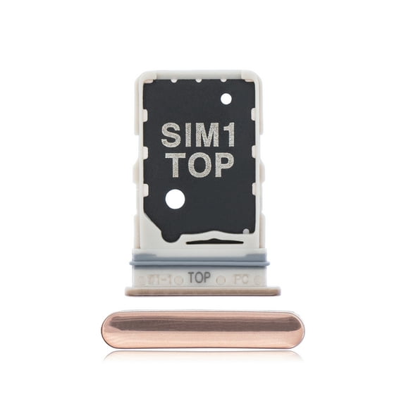 Replacement Dual Sim Card Tray Compatible For Samsung Galaxy A80 (A805 / 2019) (Angel Gold)