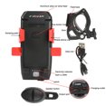 thumbnail image 2 of 4 en 1 bicicleta faro montaña cuerno teléfono soporte USB recargable rojo JShteea Accesorios para bicicletas, 2 of 9