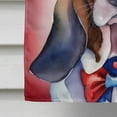 thumbnail image 4 of Basset Hound Patriotic American House Flag 28 in x 40 in, 4 of 7
