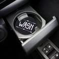 thumbnail image 3 of POGLIP Wash Arrows Retro Blackboard Set of 6 Car Coaster for Drinks, Absorbent Ceramic Stone Coasters Cup Mat with Cork Base for Home Kitchen Room Coffee Table Bar Decor, 3 of 5
